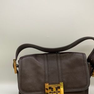 Brown Tory Burch bag